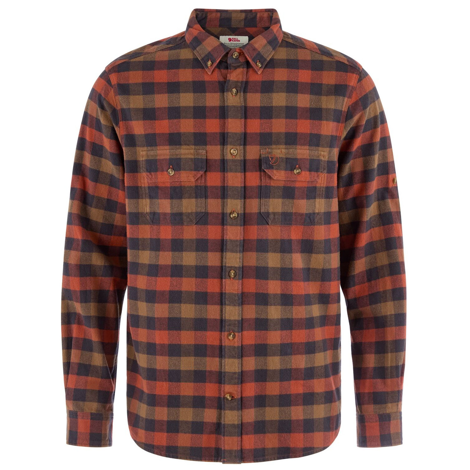 Koszula męska Fjällräven Skog Relaxed Shirt M Rozmiar: L / Kolor: brązowy