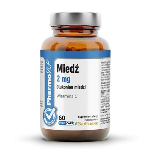 Pharmovit Miedź 2 mg, 60 kaps.