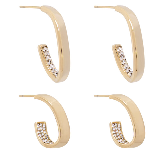 Kolczyki Guess JUBE06 434JW Złoty