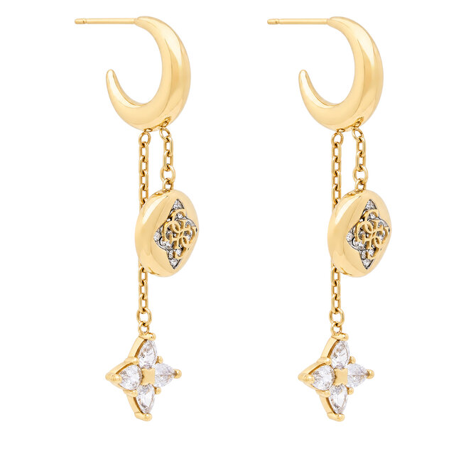 Kolczyki Guess JUBE06 471JW Złoty