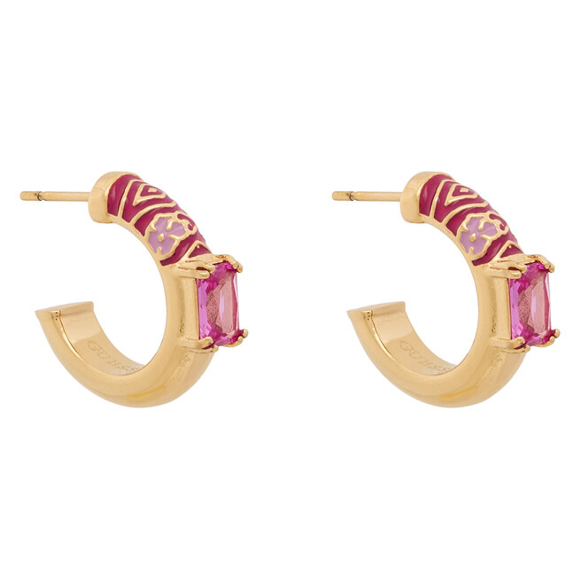 Kolczyki Guess JUBE06 420JW Złoty