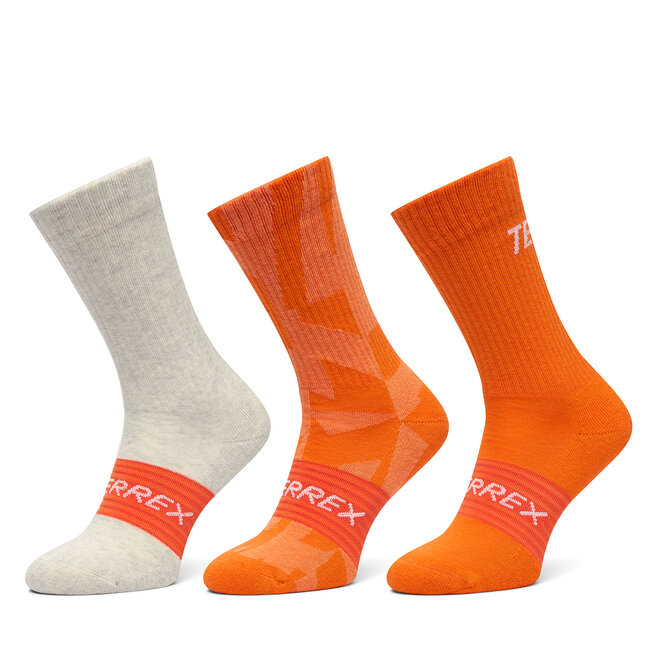 Skarpety długie adidas Terrex Multi 3 Pack Socks KR6419 Kolorowy