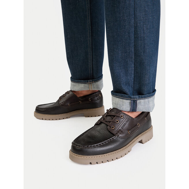 Półbuty Guess Jeans EO-FOX-02 MI08 Brązowy ciemny