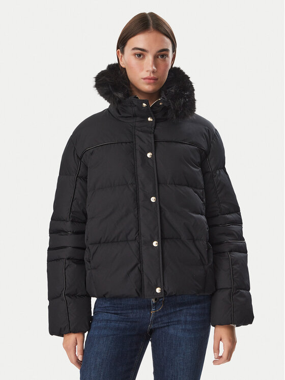 Liu Jo Kurtka zimowa TF6003 TS72A Czarny Regular Fit