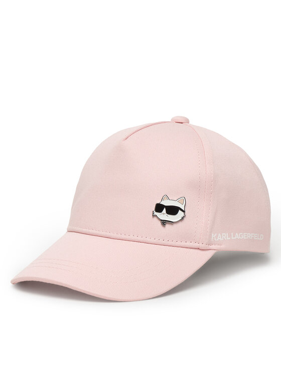 Karl Lagerfeld Kids Czapka z daszkiem Z31196 M Różowy jasny
