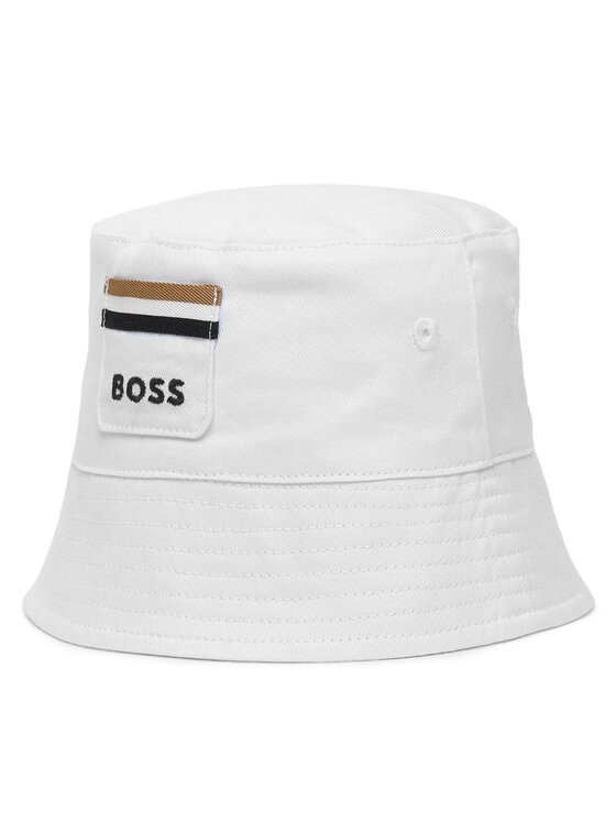 BOSS Kapelusz J53103 Biały