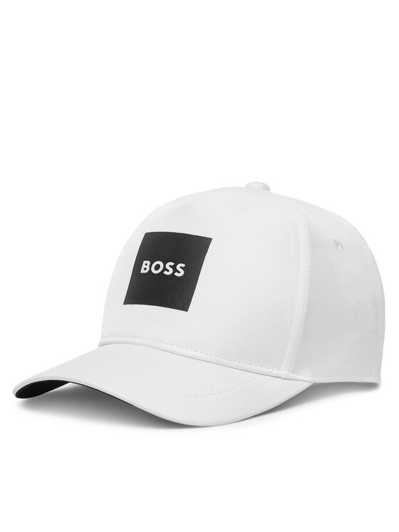 BOSS Czapka z daszkiem J53166 Biały