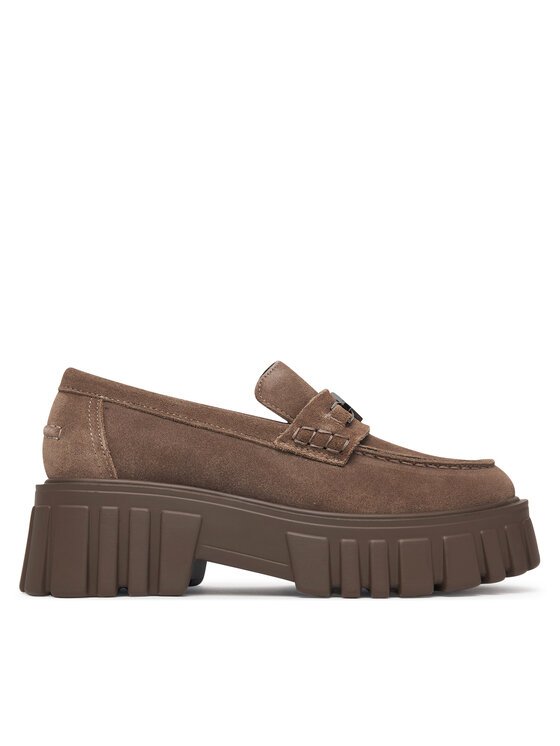 REPLAY Loafersy GWLB2 .000.C0203L Brązowy