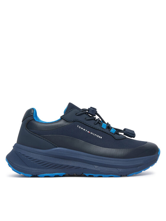 Tommy Hilfiger Sneakersy T3X9-35270-1844 M Granatowy