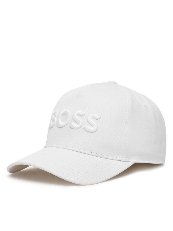 BOSS Czapka z daszkiem J53167 S Biały