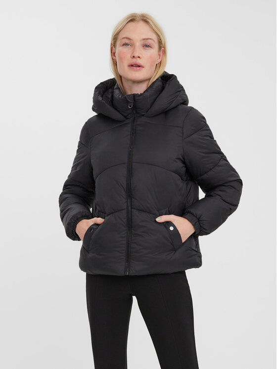 Vero Moda Kurtka zimowa 10273951 Czarny Regular Fit