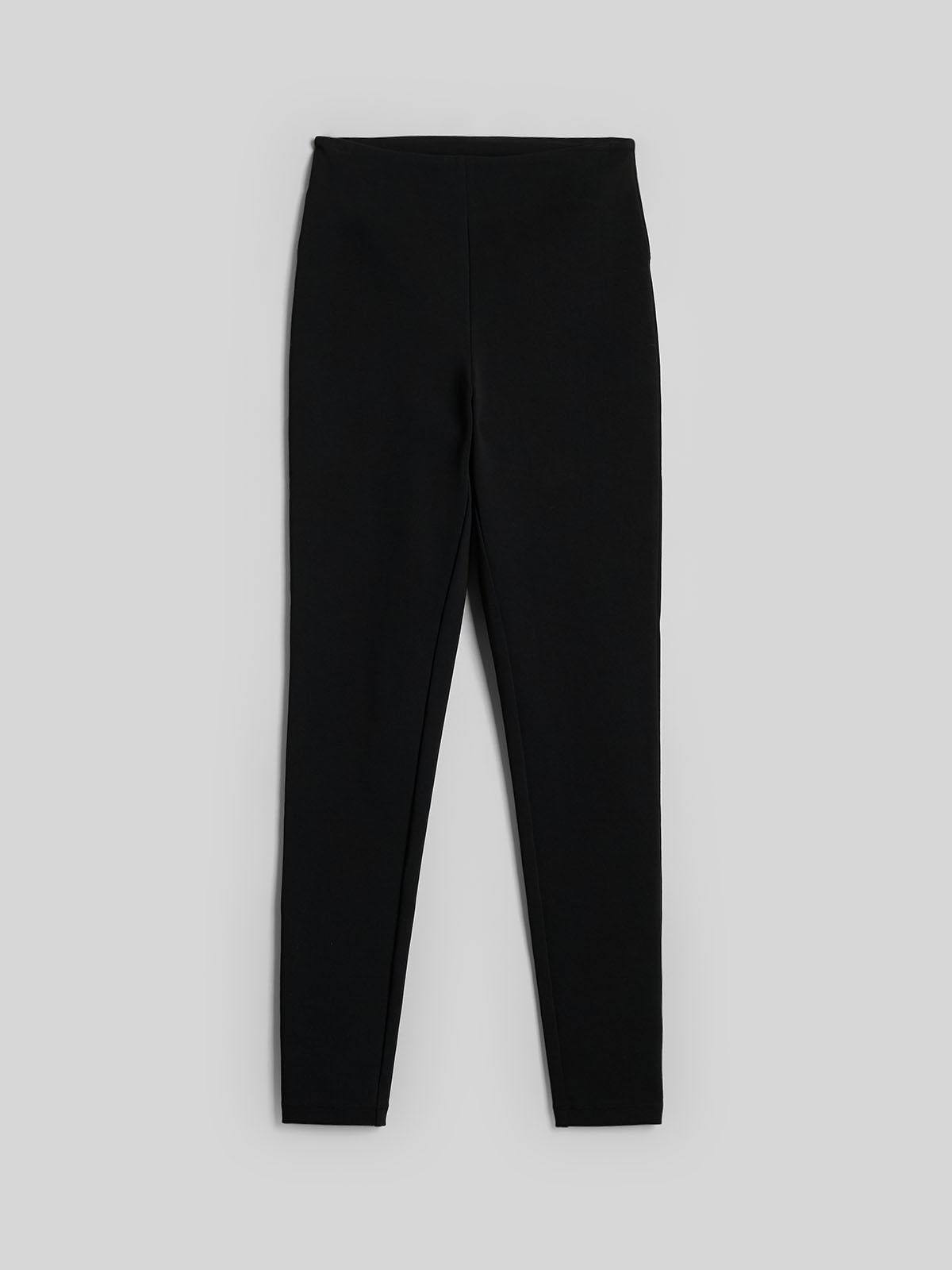 4F Legginsy dzianinowe damskie - czarne XS