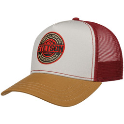 Czapka Trucker Mountain Patrol by Stetson, szaro-brązowy, One Size