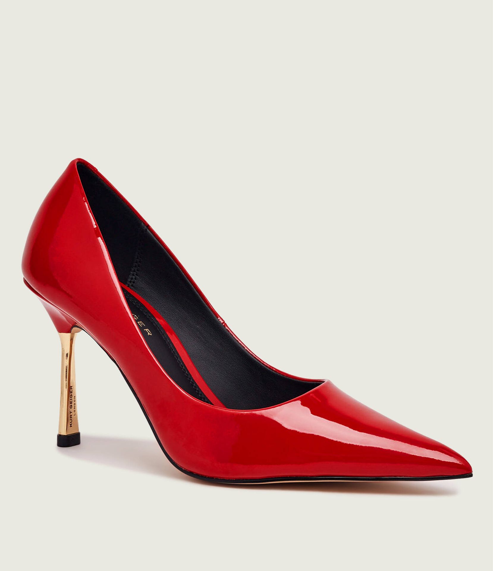 Kurt Geiger Skórzane szpilki Bank Court