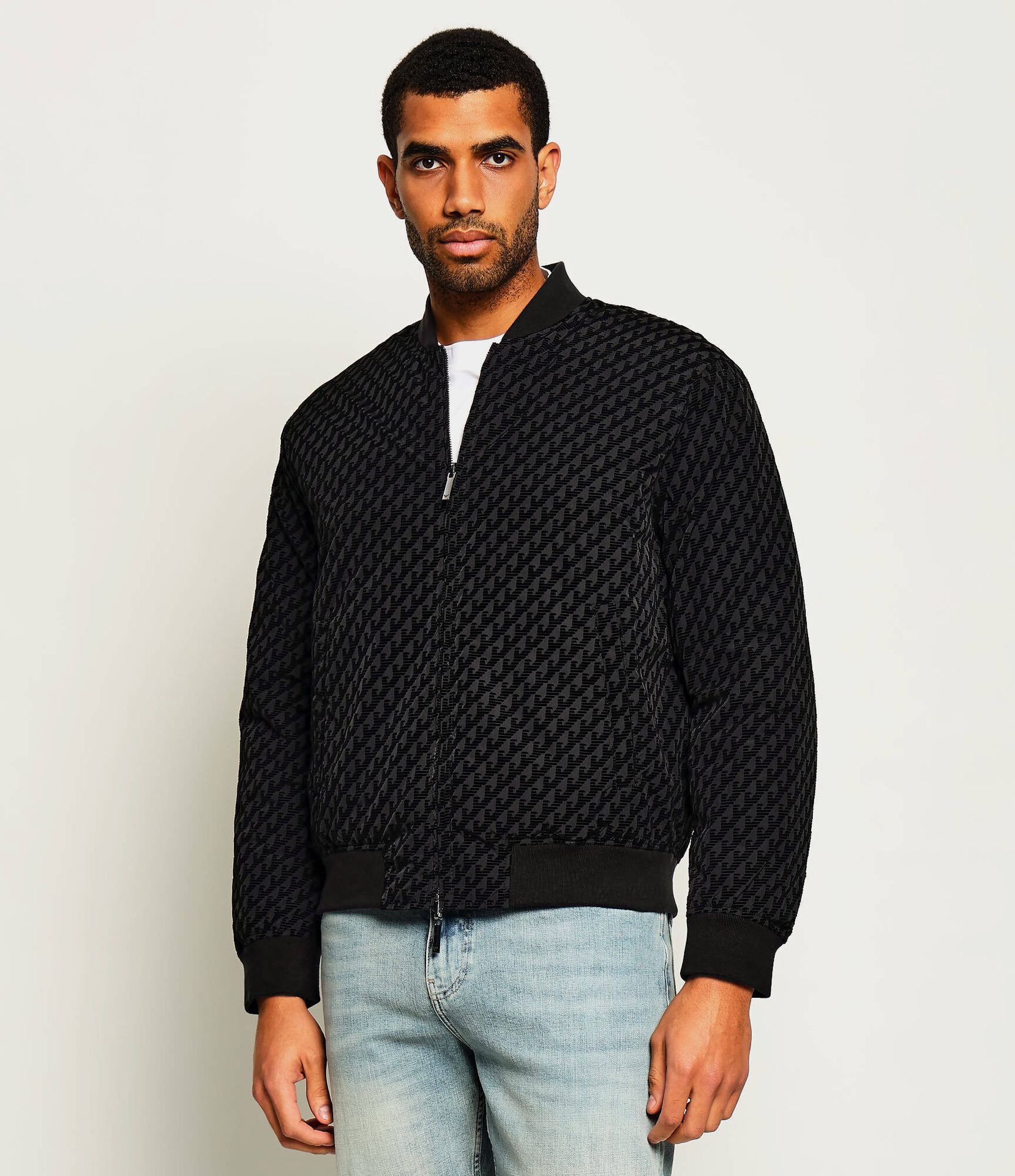 Emporio Armani Puchowa kurtka bomber Regular Fit