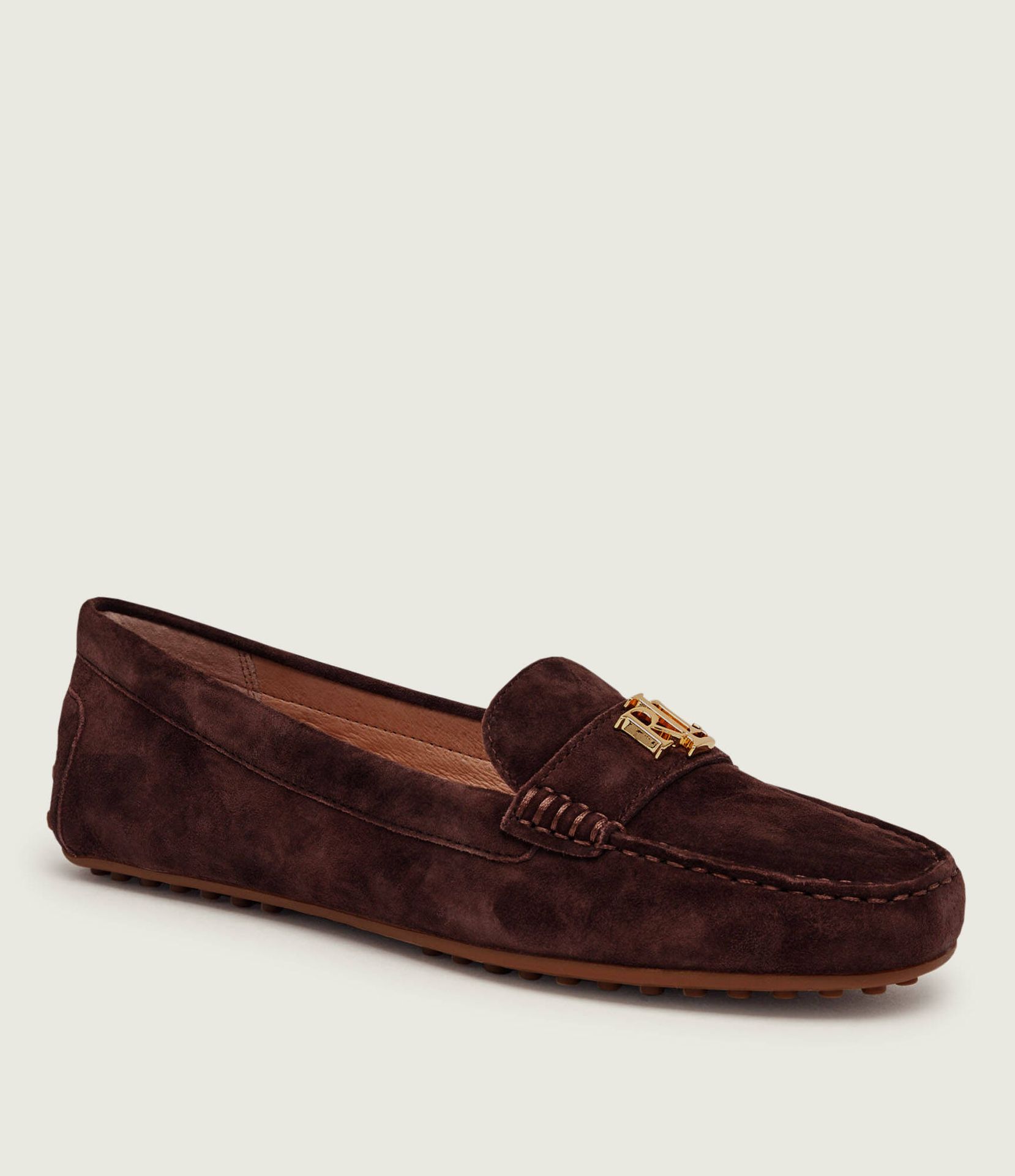 LAUREN RALPH LAUREN Mokasyny Barnsbury zamsz