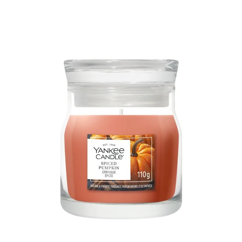 Yankee Candle Świeca w Małym Słoiku Spiced Pumpkin
