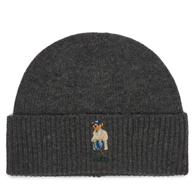 Czapka Polo Ralph Lauren 449P20301001 Szary