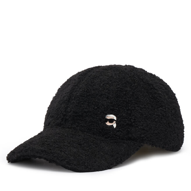 Czapka z daszkiem KARL LAGERFELD B4W33036 Czarny