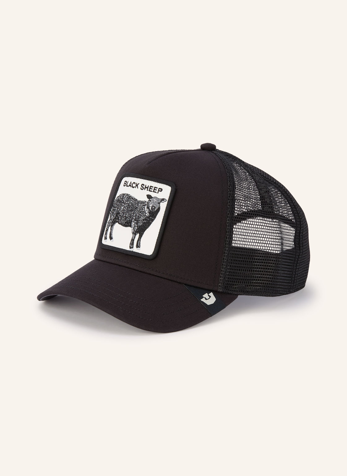 Goorin Bros. Czapka Z Daszkiem Black Sheep Trucker schwarz