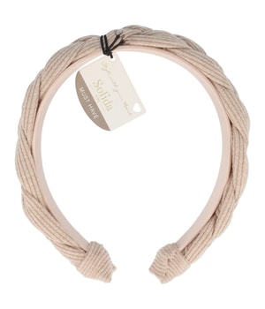 Solida Haarreif beige geflochten Opaska do włosów 23 g