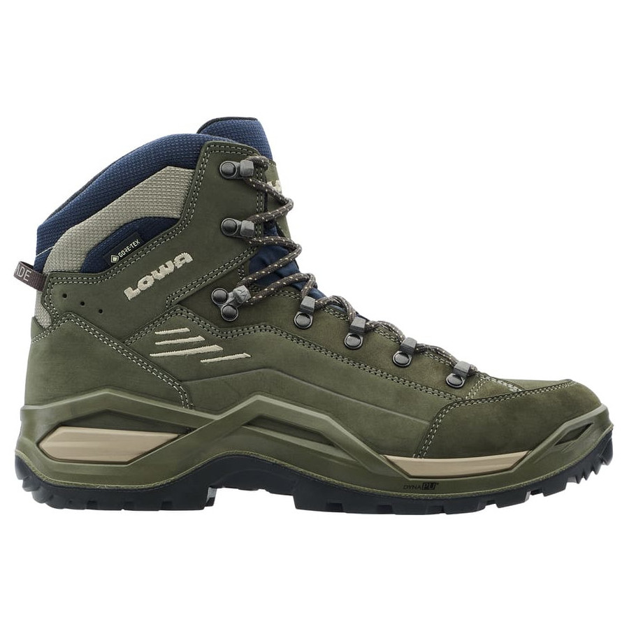 Buty męskie Lowa Renegade Evo Gtx Mid Rozmiar butów (UE): 44,5 / Kolor: zielony/niebieski