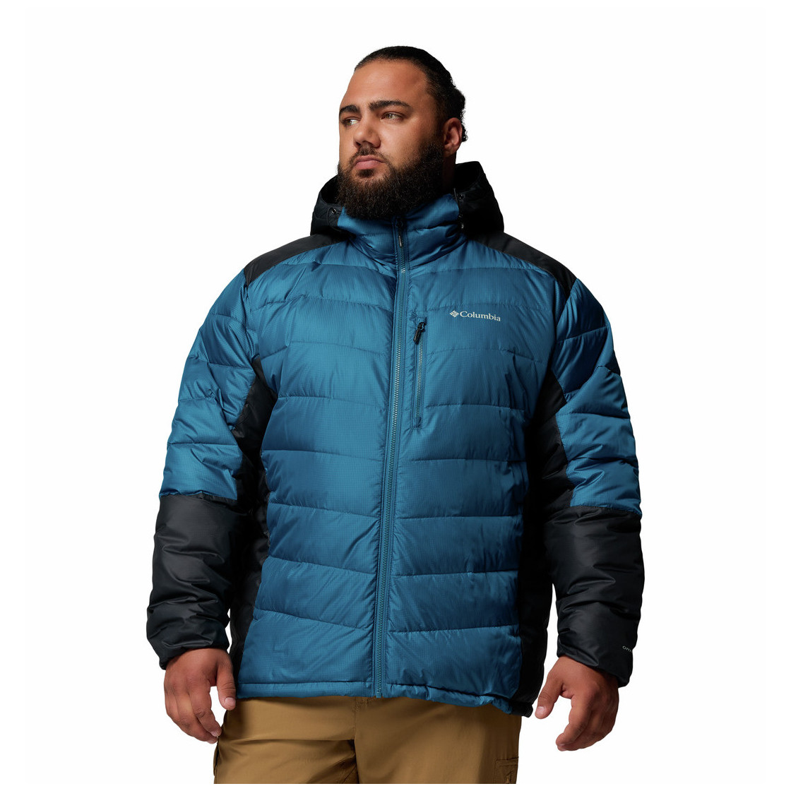 Kurtka męska Columbia Labyrinth Loop™ II Hooded Jacket Rozmiar: L / Kolor: turkusowy