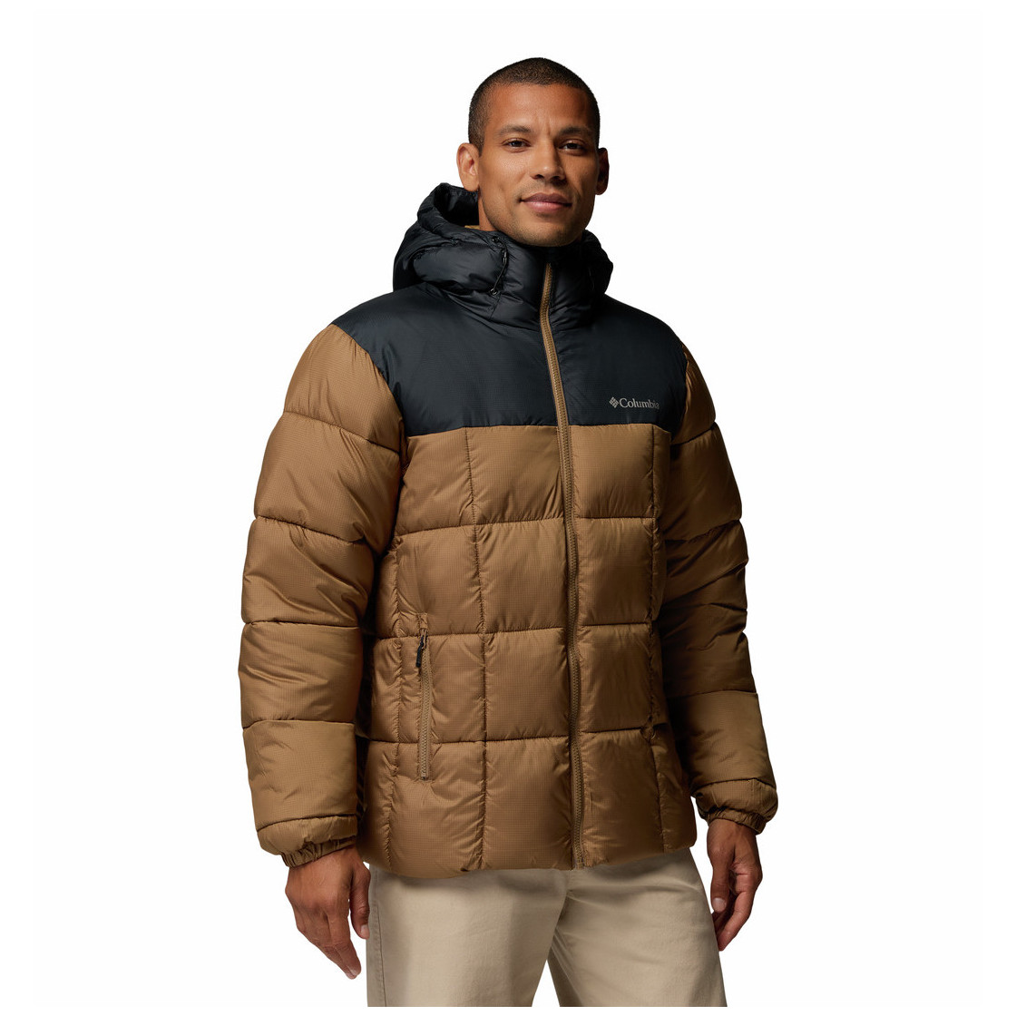 Kurtka męska Columbia Puffect™ Iv Hooded Jacket Rozmiar: XL / Kolor: brązowy