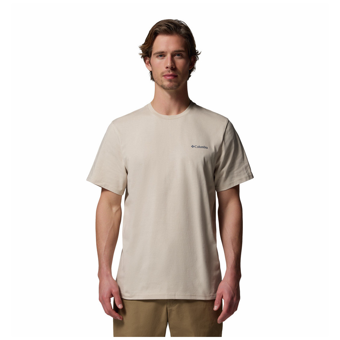 Koszulka męska Columbia CSC™ Outdoor Back Graphic Tee Rozmiar: M / Kolor: beżowy