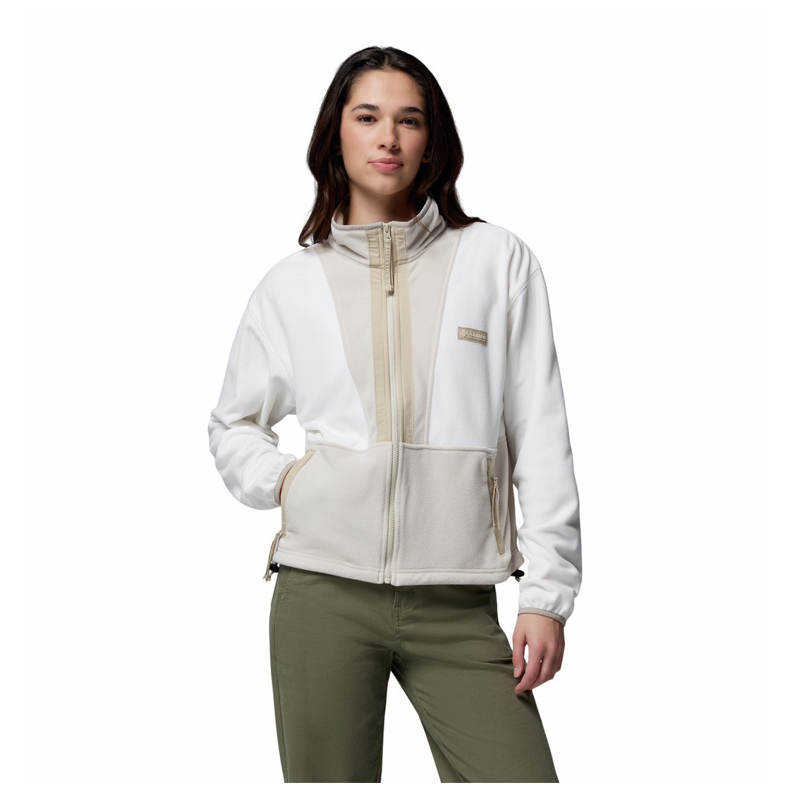 Bluza damska Columbia Backbowl™ II Full Zip Fleece Rozmiar: S / Kolor: beżowy
