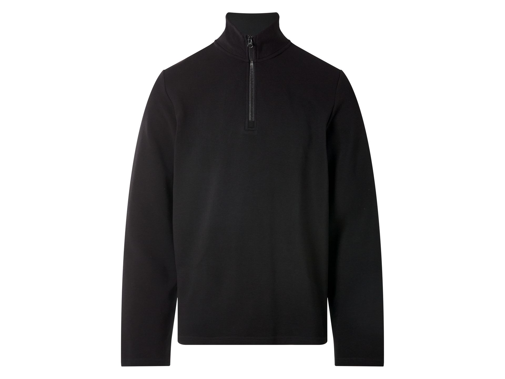 ESMARA MEN Troyer sweter męski (Czarny, XXL (60/62))