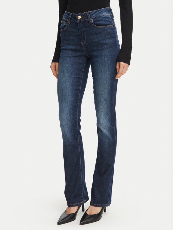 Fracomina Jeansy FP26WV8020D46001 Granatowy Bootcut Fit