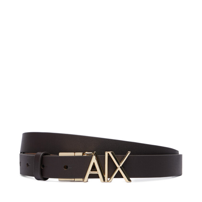 Pasek Armani Exchange XW002127 AF17157 M6355 Beżowy ciemny