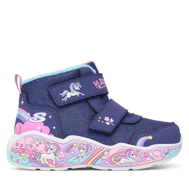 Śniegowce Skechers Play Scene 303163N/NVMT Różowy