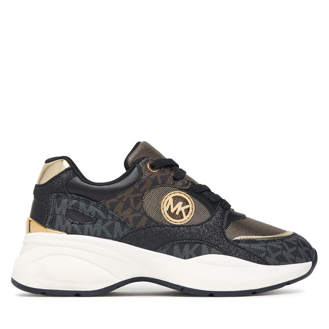Sneakersy MICHAEL Michael Kors Zuma MK02656211 Brązowy ciemny
