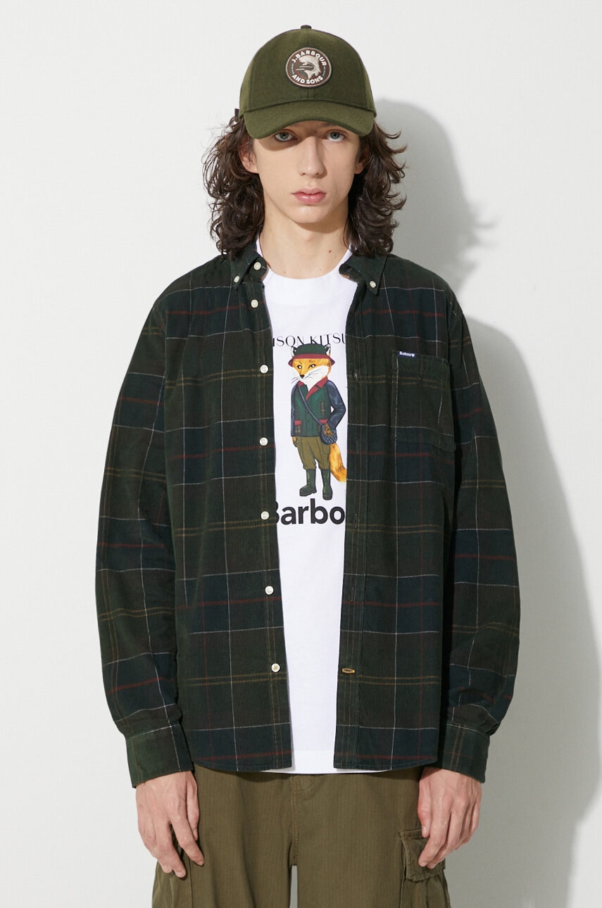 Barbour koszula sztruksowa Blair Tailored Shirt