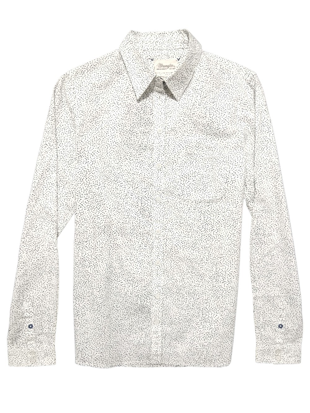 Koszula damska biała Wrangler Regular Fit Peacoat Blue