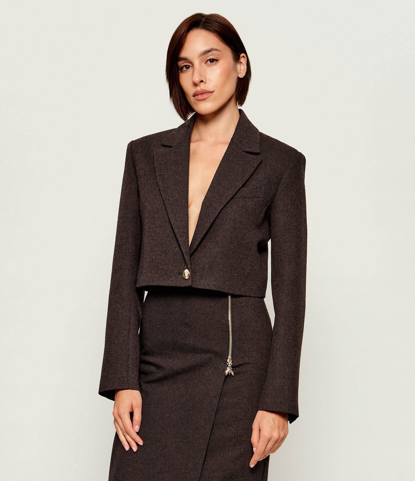Patrizia Pepe Marynarka Cropped Fit