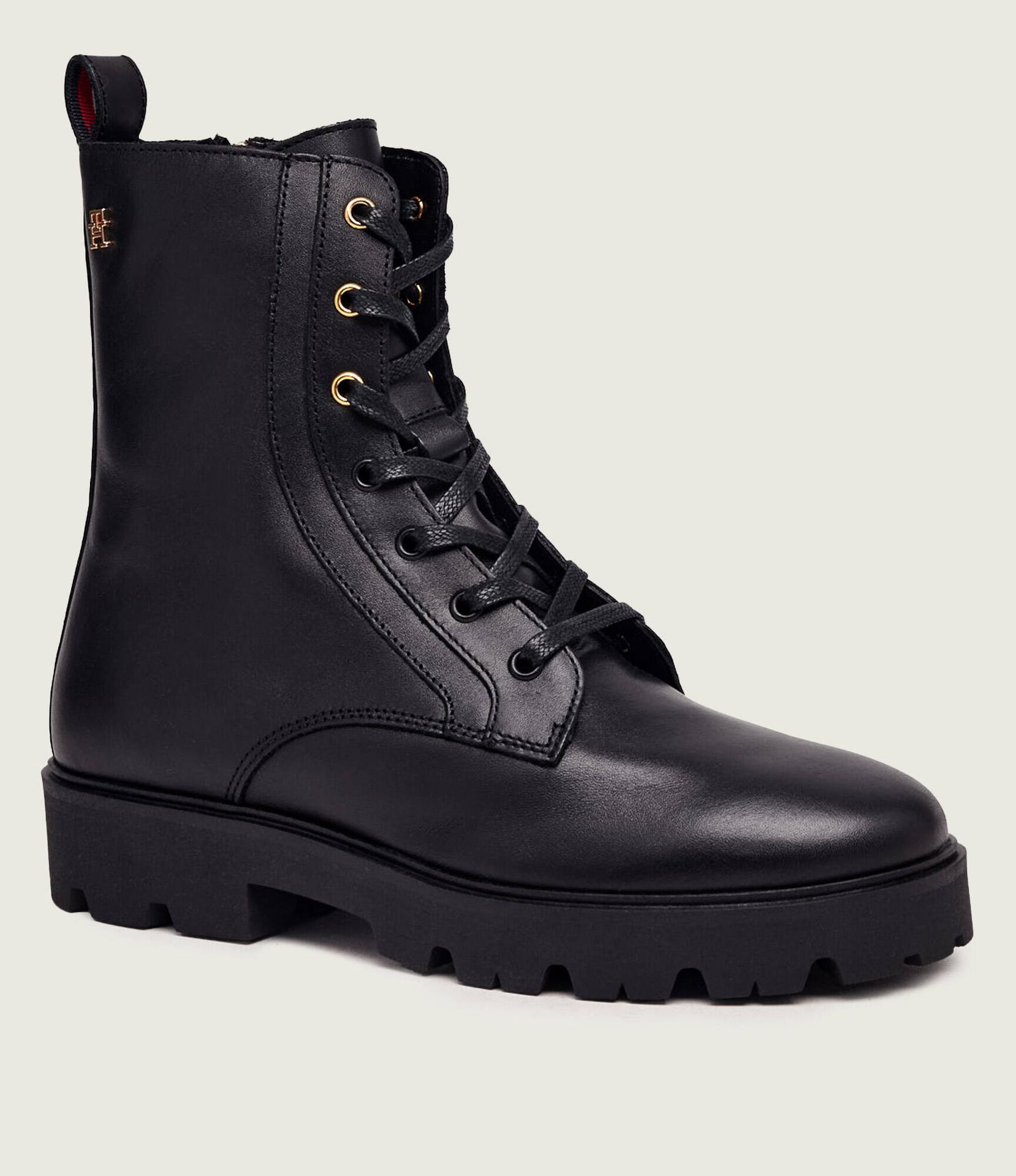 Tommy Hilfiger Skórzane botki