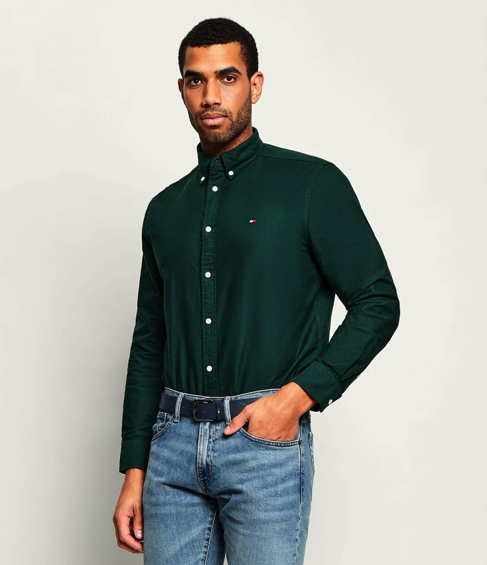 Tommy Hilfiger Koszula Oxford Regular Fit