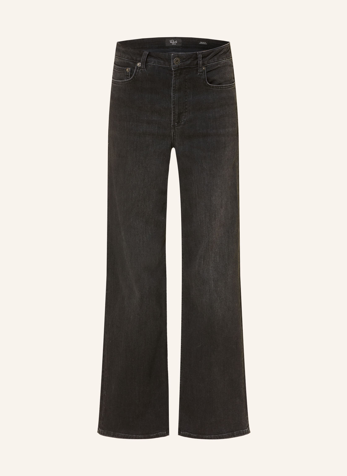 Rails Jeansy Straight Getty schwarz