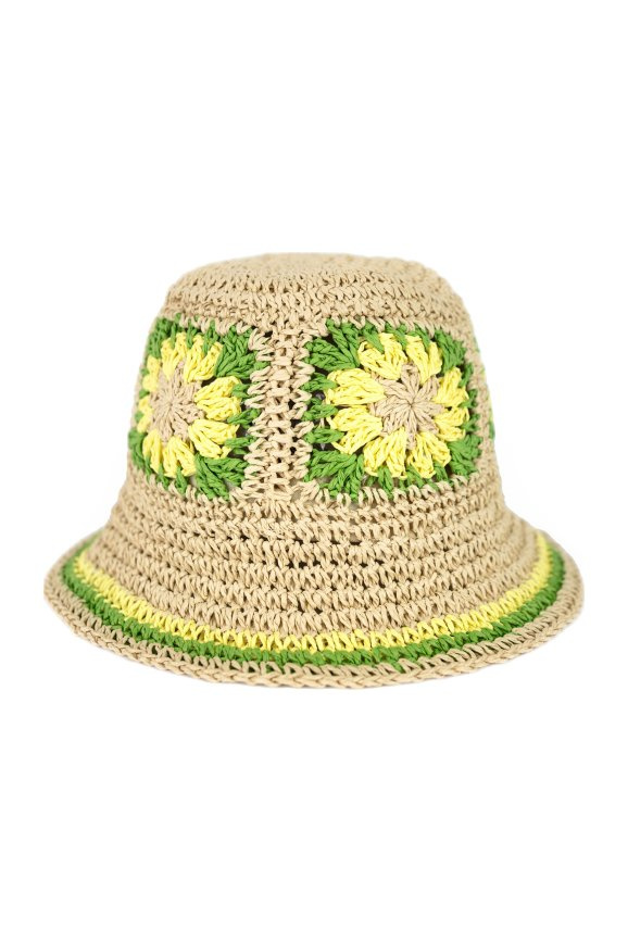 Kapelusz Crochet Bucket