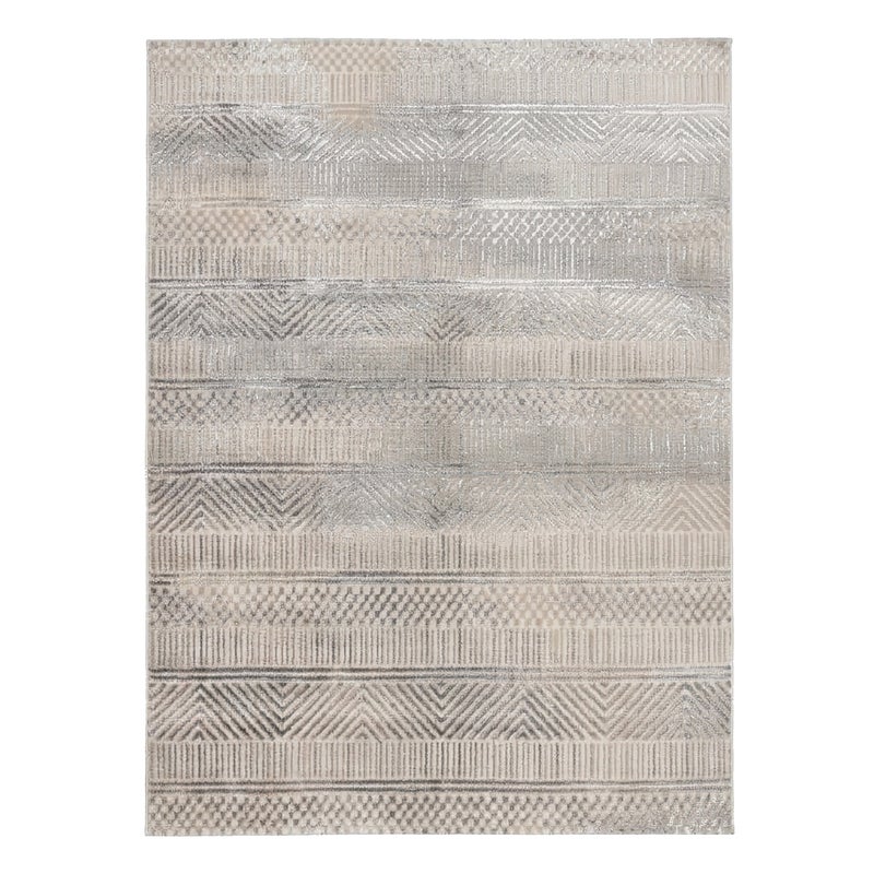 Dywan Golden Boho beżowo-szary 170 x 210 cm