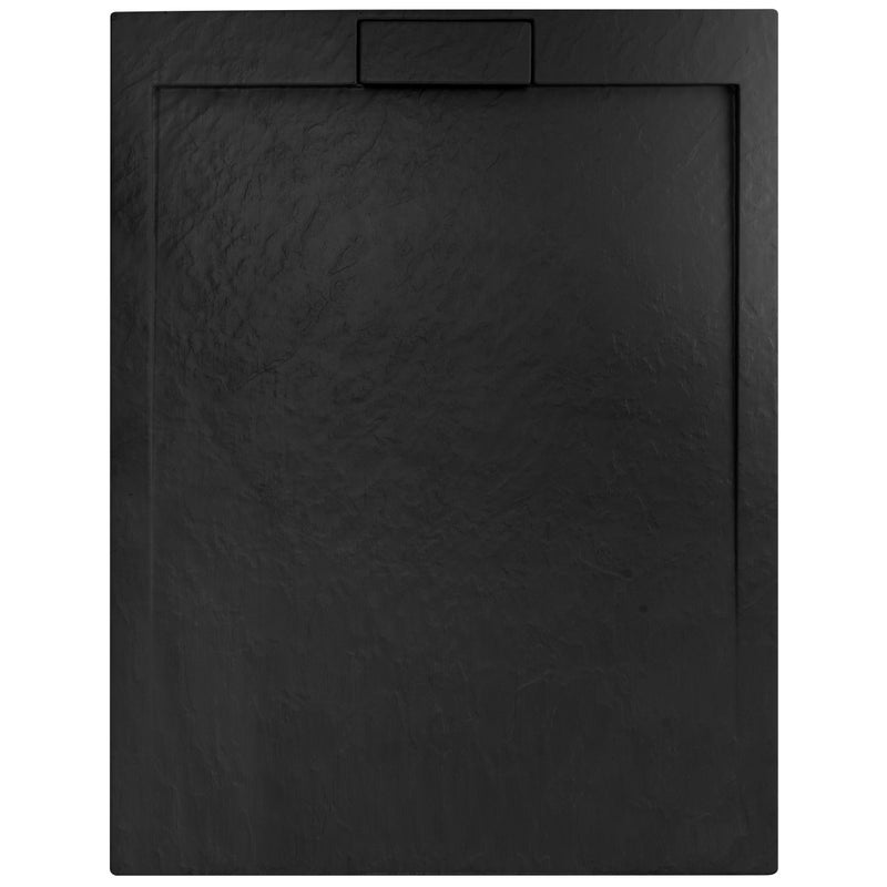 Brodzik Prysznicowy Rea Grand Czarny 80X100