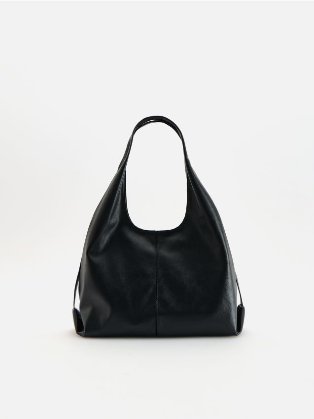 Reserved - Torebka hobo - czarny