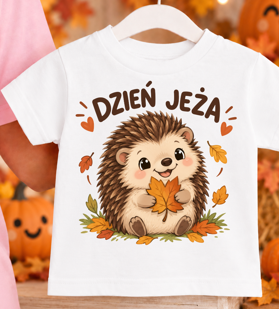 Dziecięca koszulka z jeżem na Dzień Jeża