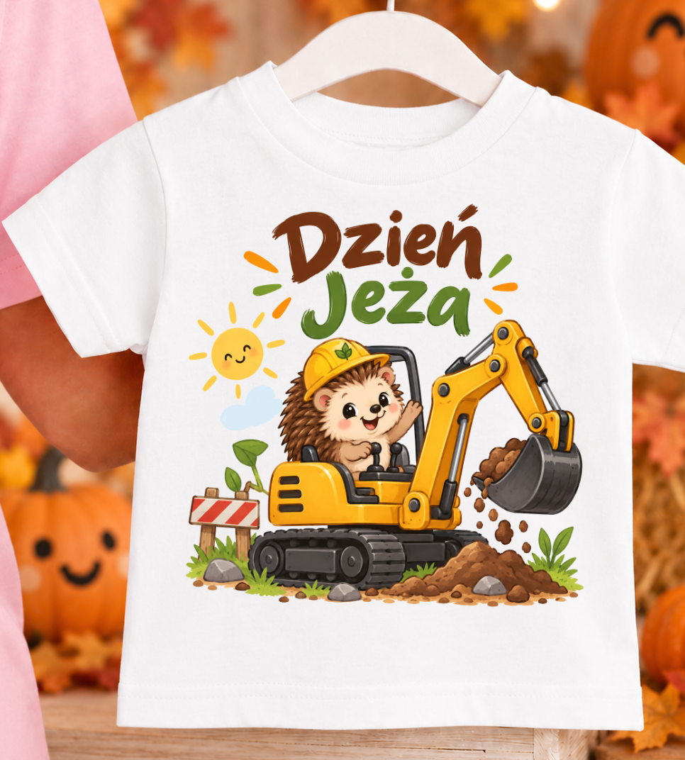 Dziecięca koszulka z jeżem na Dzień Jeża