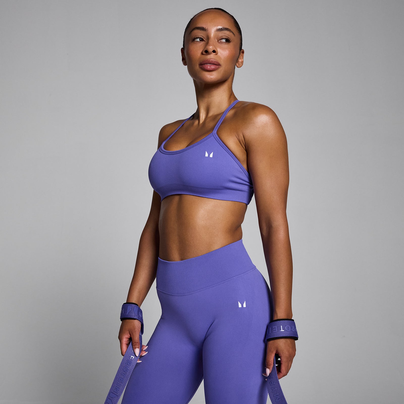 Biustonosz Sportowy MP Women's Lift Seamless Strappy - Power Indigo - S