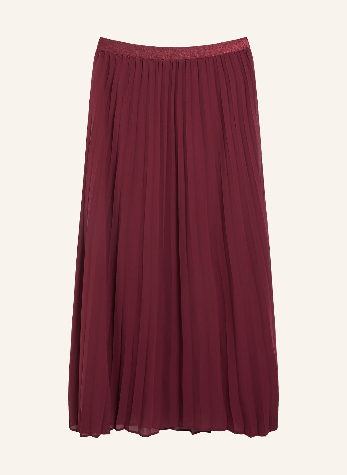 S.Oliver Black Label Spódnica Plisowana rot