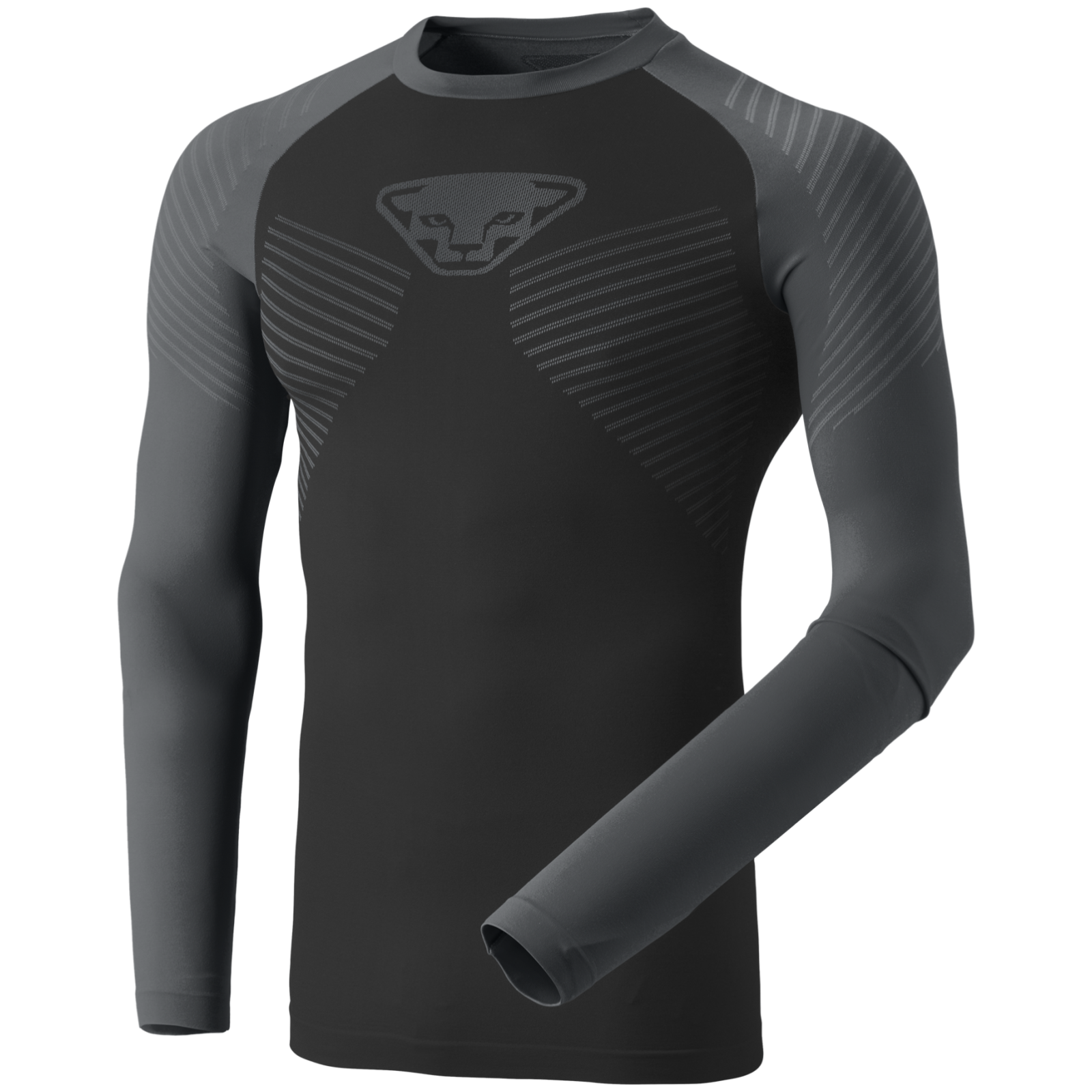 Męska koszulka Dynafit Speed Dryarn M L/S Tee Rozmiar: XL / Kolor: czarny